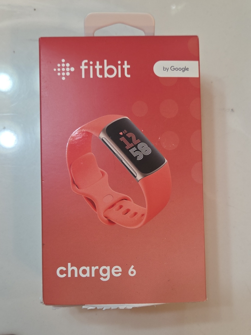 fitbit Charge 6 Coral-Pink Fitness Tracker